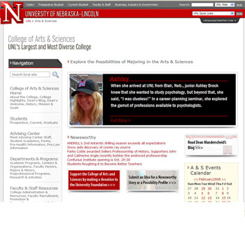 College of Arts and Sciences