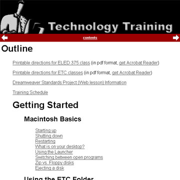 PTE 884: Technology Training
