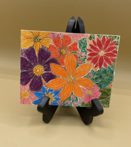 Colorful Floral Card