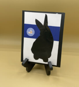 Rabbit Easter Card